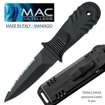 Knife Coltello Sub MAC Coltellerie Tekno Daga 2B MADE IN ITALY Maniago Acciaio INOX