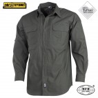 Camicia Shirt MFH Ripstop Teflon Lycra Impermeabili Caccia Outdoor Militare OD