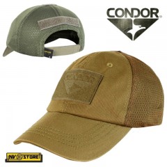 CAPPELLO BERRETTO MESH CONDOR TACTICAL CAP ORIGINALE US ARMY MILITARE SOFTAIR OD