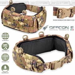 Cinturone Imbottito Tattico con Sistema MOLLE DEFCON 5 MB02 Militare Vegetato VI