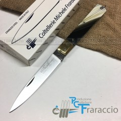 COLTELLO SFILATO SICILIANO ARTIGIANALE FRARACCIO MADE IN ITALY CACCIA F.C. 23 cm