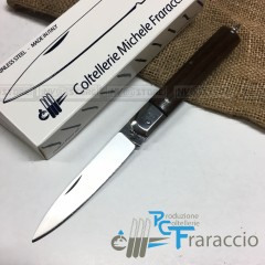 COLTELLO SICILIANO ARTIGIANALE FRARACCIO MADE IN ITALY Legno Palissandro 19 cm