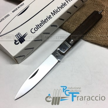 COLTELLO SFILATO SICILIANO ARTIGIANALE FRARACCIO MADE IN ITALY PALISSANDRO 17 cm