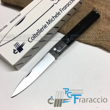 COLTELLO SICILIANO ARTIGIANALE FRARACCIO MADE IN ITALY CACCIA FOLDING BK 19cm