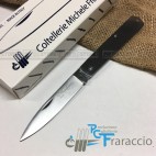 COLTELLO SICILIANO INOX ARTIGIANALE FRARACCIO MADE IN ITALY CACCIA FOLDING 17cm