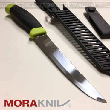 KNIFE COLTELLO MORA MORAKNIV FISHING SCALER 150 CACCIA PESCA PESCATORE SURVIVOR