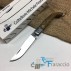 COLTELLO ZUAVO ARTIGIANALE FRARACCIO MADE IN ITALY MANICO LEGNO DI GUAIACO cm 17