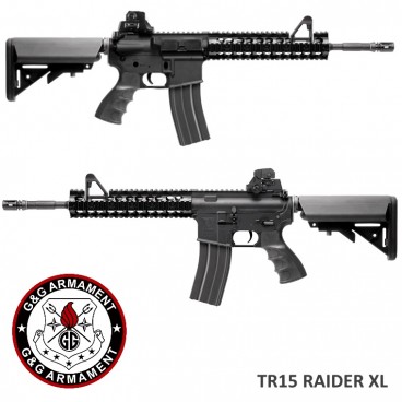 G&G TR15 Raider XL Blow-Back GG29SCB Fucile Elettrico M4 Softair