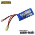 Batteria Lipo Litio TURNIGY NANO TECH 7,4V - 1200 mAh 15-25C per Fucili Softair