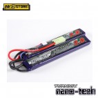 Batteria Lipo Litio TURNIGY NANO TECH 7,4V - 1200 mAh 15-25C per Fucili Softair