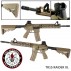 Fucile Elettrico G&G Armament TR15 Raider XL GG29SCB M4 Softair