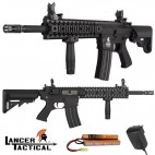 Lancer Tactical M4 RIS EVO LT12-BL Gen2 Fucile Elettrico Softair