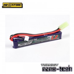 Batteria Lipo TURNIGY NANO TECH 7,4V 1200mAh 25-50C Tamiya per Fucili Softair B