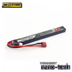 Batteria Lipo Litio TURNIGY NANO TECH 7,4V - 1200 mAh 15-25C per Fucili Softair