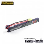 Batteria Lipo TURNIGY NANO TECH 7,4V 1300mAh 25-50C Tamiya per Fucili Softair A