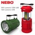 Torcia Lanterna NEBO Poppy Lantern 300 Lumen COB LED + 120 Lumens LED Torch 120m