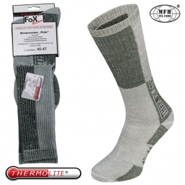 Calze Termiche THERMOLITE MFH Thermo Socks Invernali Imbottite Tecniche Sport G