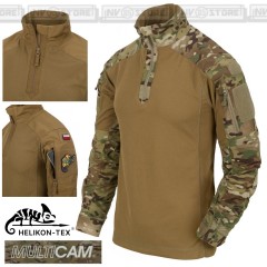 Combat Shirt HELIKON-TEX MCDU NYCO Maglia Tattica Militare MULTICAM
