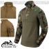 Combat Shirt HELIKON-TEX MCDU NYCO Maglia Tattica Militare US WOODLAND M81