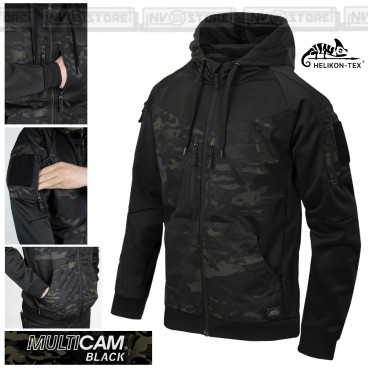 Felpa HELIKON-TEX Cumulus Tactical Fleece Pile Caccia Softair Militare Outdoor B