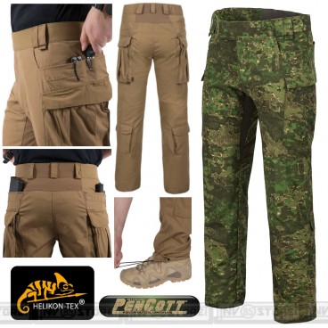 Pantaloni HELIKON-TEX MBDU Pants Tattici Militari Outdoor PENCOTT WILDWOOD