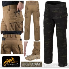 Pantaloni HELIKON-TEX MBDU Pants Tattici Militari Outdoor MULTICAM® BLACK