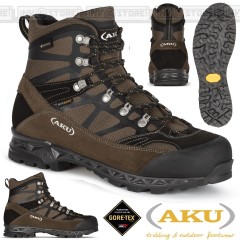 Scarpe AKU Trekker Pro GTX Scarponcini Trekking Boots Anfibi GORETEX Brown Black
