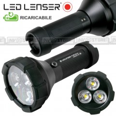 TORCIA LED LENSER Torch P18R WORK Ricaricabile 4500 Lumens Fascio 720 Metri