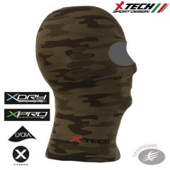 Passamontagna Sotto casco X-TECH XT106 Made in Italy 100% TRASPIRANTE Outdoor