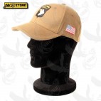 CAPPELLO BERRETTO AIRBORNE 101st **ORIGINALE 100%** US ARMY MILITARE SOFTAIR TAN