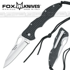 KNIFE COLTELLO FOX KNIVES BLACK FOX BF73 PRIMO SOCCORSO EMERGENCY CACCIA PESCA