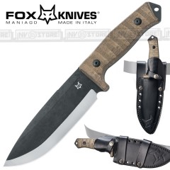 KNIFE COLTELLO FOX KNIVES MANIAGO FX-609 OD BUSHMAN MADE IN ITALY SURVIVOR