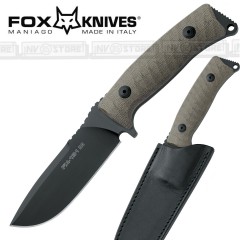 KNIFE COLTELLO BUSHCRAFT FOX KNIVES MANIAGO FX-131 MGT ORIGINALE MADE IN ITALY CACCIA SURVIVOR