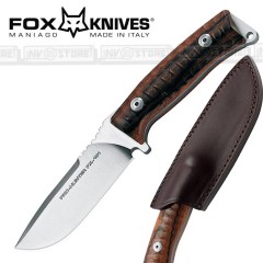 KNIFE COLTELLO BUSHCRAFT FOX KNIVES MANIAGO FX-131 DW ORIGINALE MADE IN ITALY CACCIA SURVIVOR
