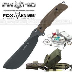 KNIFE COLTELLO FOX KNIVES MANIAGO FX-0107153 PARANG JUNGLE MADE IN ITALY SURVIVOR