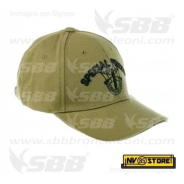 CAPPELLO BERRETTO SPECIAL FORCES **ORIGINALE 100%** US ARMY MILITARE SOFTAIR TAN