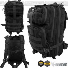 ZAINO TATTICO INCURSORE 30 Lt SBB BRANCALEONI ESERCITO SOFTAIR SURVIVOR BK NERO