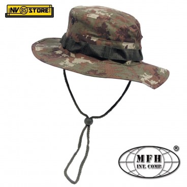 Verde OD MFH Boonie Hat GB Falda Corta MFH Cappello Militare Jungle Softair Caccia 