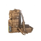 Zaino Tattico Militare Assault SBB 40 Litri Sistema MOLLE Outdoor Softair COYOTE