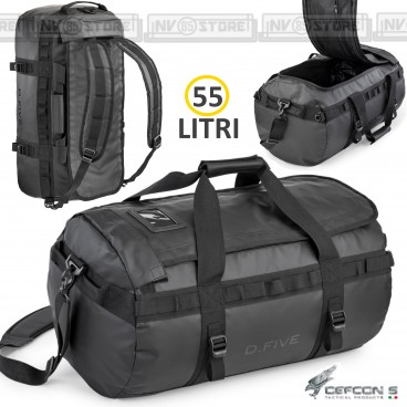 ZAINO TATTICO INCURSORE 30 Lt SBB BRANCALEONI ESERCITO SOFTAIR SURVIVOR BK NERO