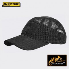 Cappello Berretto Baseball HELIKON-TEX Cap Mesh Militare Softair Caccia Black