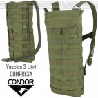 Zaino Idrosystem CONDOR HCB con Vescica 3 Litri Militare Esercito VERDE OD GREEN