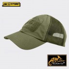 Cappello Berretto Baseball HELIKON-TEX Cap Mesh Militare Softair Caccia Olive OD