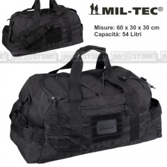 ZAINO TATTICO INCURSORE 30 Lt SBB BRANCALEONI ESERCITO SOFTAIR SURVIVOR BK NERO