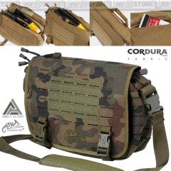 Borsa Tracolla HELIKON-TEX DIRECT ACTION Messenger Bag Small CORDURA Militare WOODLAND PL