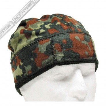 Cappello Militare Berretto MFH Fleece Softair Caccia Military WatchCap FLECKTARN