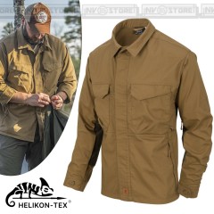 Camicia HELIKON-TEX Woodsman Shirt Dura Canvas Militare Outdoor COYOTE