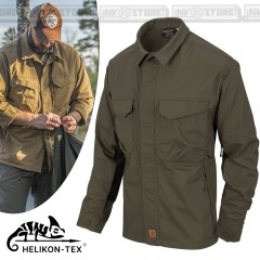 Camicia HELIKON-TEX Woodsman Shirt Dura Canvas Militare Outdoor COYOTE