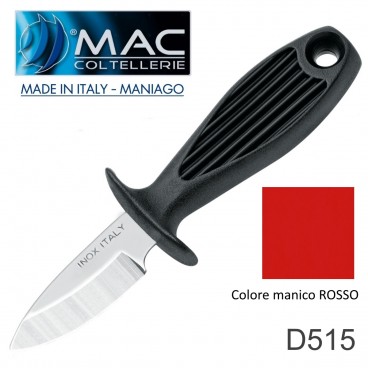 Coltello Apri Ostriche Cozze MAC Coltellerie D515 MADE IN ITALY Acciaio INOX Coltello Apri Ostriche Cozze MAC Coltellerie D515 MADE IN ITALY Acciaio INOX