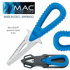 Knife Coltello Sub MAC Coltellerie Microsub PT Blu MADE IN ITALY Maniago Acciaio INOX